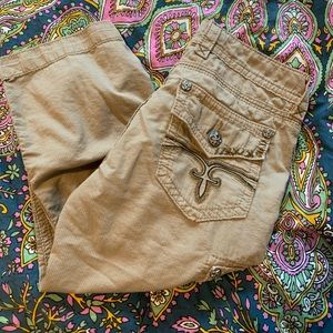 Rock revival cargo shorts size 25